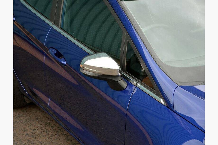 Ford Fiesta 2017– Spiegelkappen (2 stuks, RVS) Image