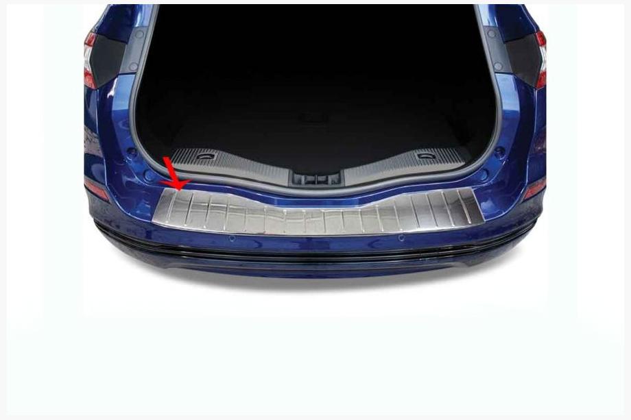 Ford Mondeo 2014–2022 Achterbumperbeschermlijst (SW, RVS) Image