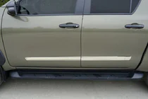 Nissan Navara/NP300 2016– Deurlijsten (4-delig, RVS) foto 1