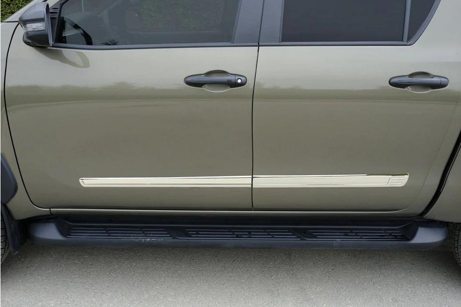 Volkswagen Amarok 2010–2022 Deurlijsten (4-delig, RVS) Image
