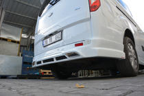 Ford Custom 2013–2022 Achterbumper afdekking (spuitklaar) foto 1