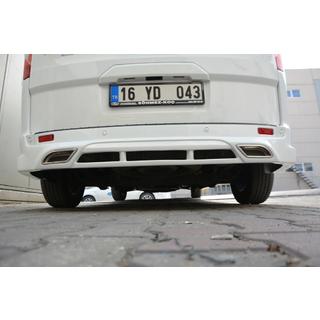 Achterbumper afdekking (spuitklaar) Ford Custom 2013–2022 foto 3