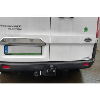 Chromen sierlijst boven kentekenplaat (2-deurs, RVS) Ford Custom 2013–2022 foto 1