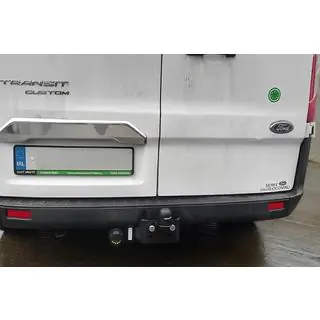 Chromen sierlijst boven kentekenplaat (2-deurs, RVS) foto 1