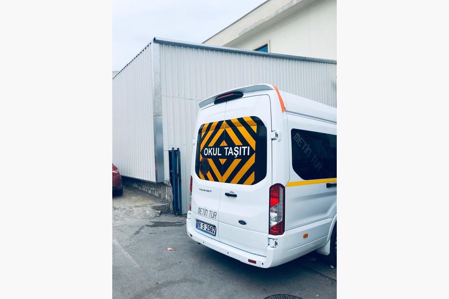 Ford Transit 2014– Anatomik spoiler (2019+, overspuitbaar) Foto 5