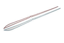 Honda City 2021– Deurmouldings SD (4 stuks, RVS) foto 3