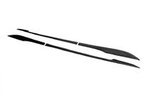 Honda Civic Sedan X 2016–2021 Deurstrips (4 stuks, zwart) foto 3