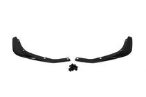 Honda Civic Sedan X 2016–2021 Flap extensions voor voorbumper (set van 2, zwart) foto 2