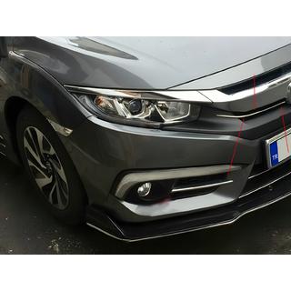 Grillecovers (2 stuks, RVS) Honda Civic Sedan 2021– foto 1