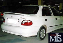 Hyundai Accent 1994–1999 Sport zijskirts (spuitklaar) foto 1