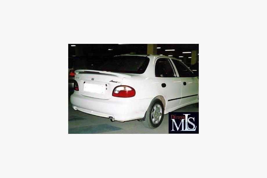 Hyundai Accent 1994–1999 Sport zijskirts (spuitklaar) Image