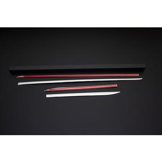 Deurstrip (set van 4, RVS) foto 3