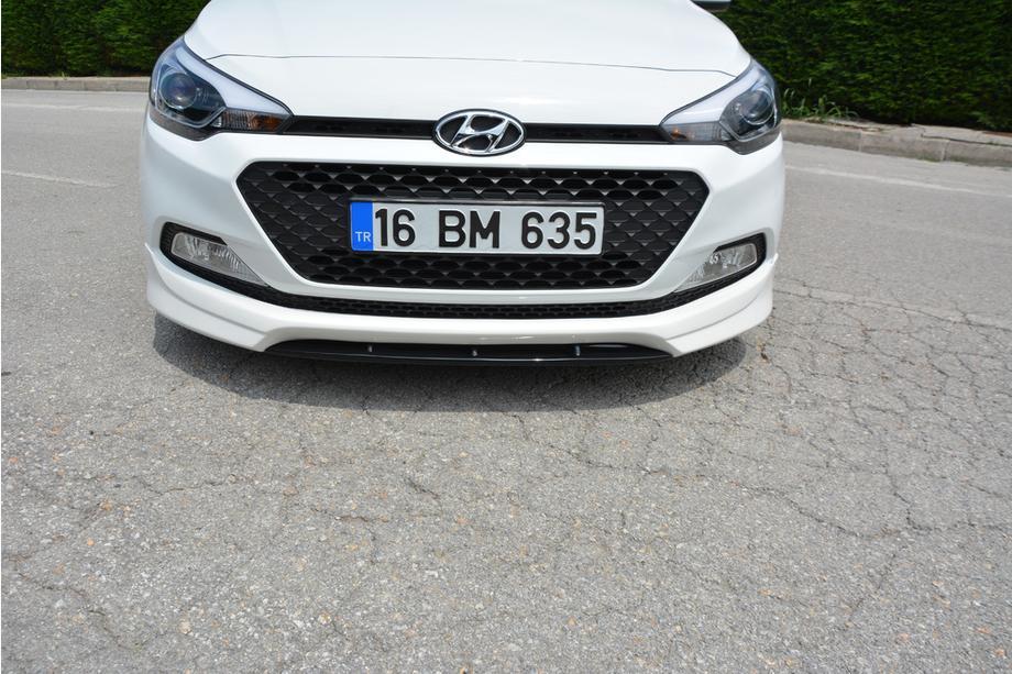 Hyundai I-20 2014–2020 Meliset voorspoilerlip voorbumper (spuitklaar) Foto 4