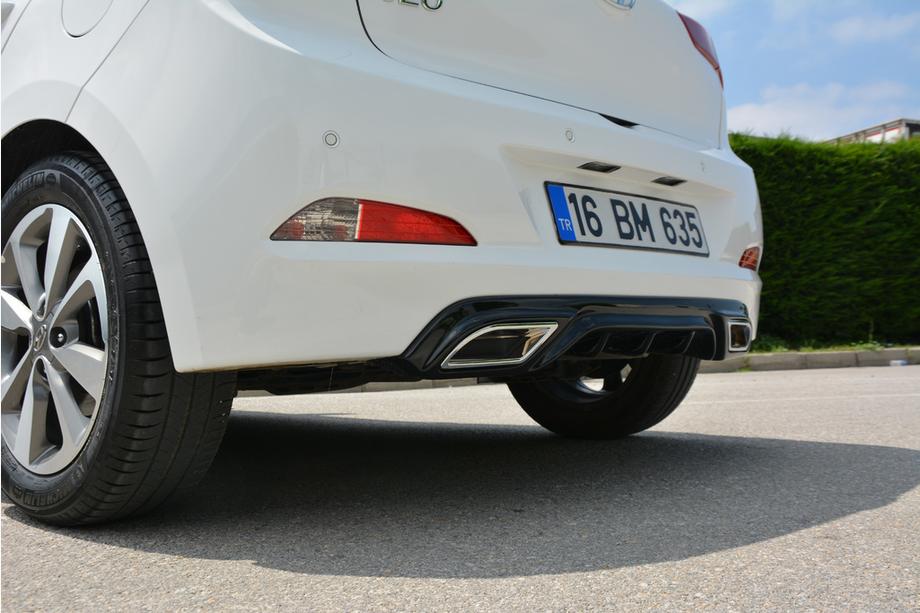 Hyundai I-20 2014–2020 Achterdiffusor Meliset (spuitklaar) Foto 3