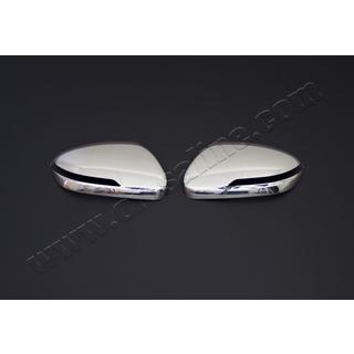 Spiegelkappen V2 (2 stuks, RVS) Hyundai I-20 2014–2020 foto 2