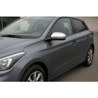 Spiegelkappen V2 (2 stuks, RVS) Hyundai I-20 2014–2020 foto 1