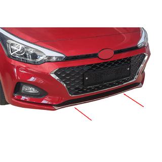 RVS sierlijst voor bumpergrille 2018-2020 Hyundai I-20 2014–2020
