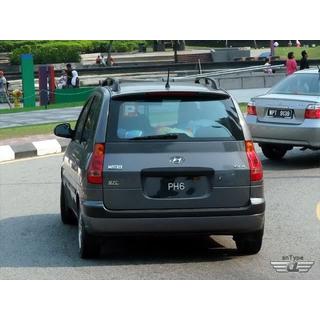 Meliset spoiler (spuitklaar) Hyundai Matrix 2001–2010 foto 1