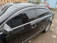 Volkswagen Passat B6 2006–2012 Raamdeflectoren met chromen sierlijst SD (EU, 4 stuks, Niken) foto 7