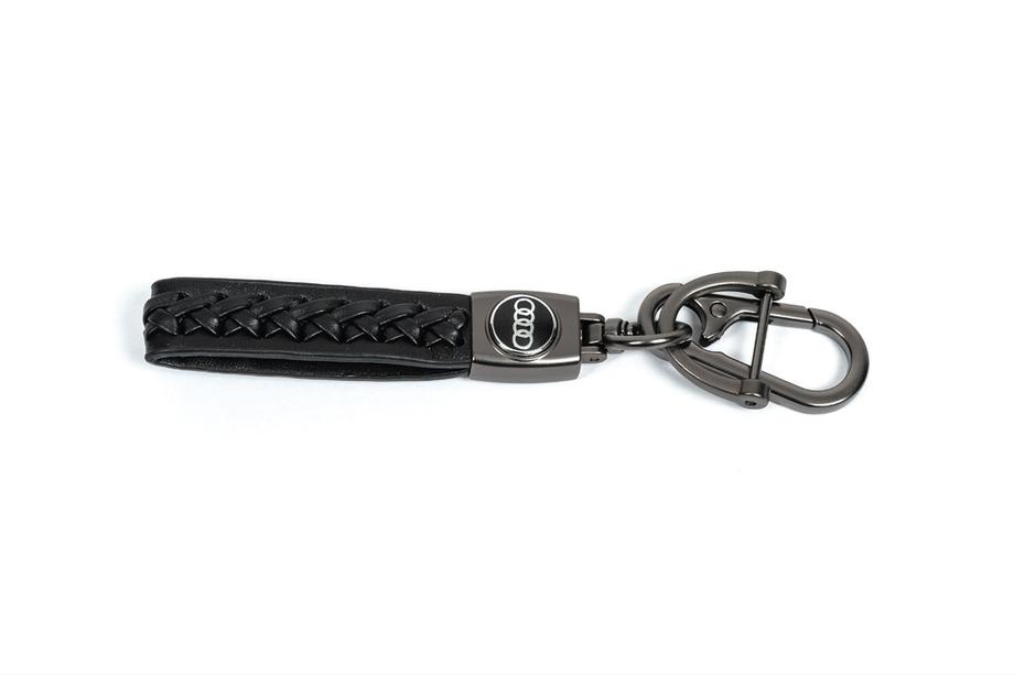 Audi Lederen sleutelhanger V2 met Audi-logo Image