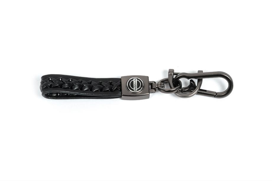 Nissan Leren sleutelhanger V2 met Nissan-logo Image