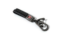 Fiat Leren sleutelhanger V2 met Fiat-logo foto 2
