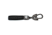 Mercedes-Benz Leren sleutelhanger V2 met Mercedes-logo foto 1