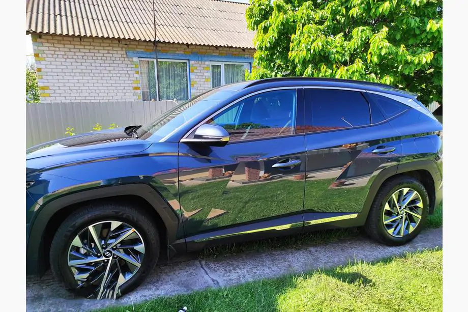 Hyundai Tucson NX4 2021– Deurstrip (set van 4, RVS) Image