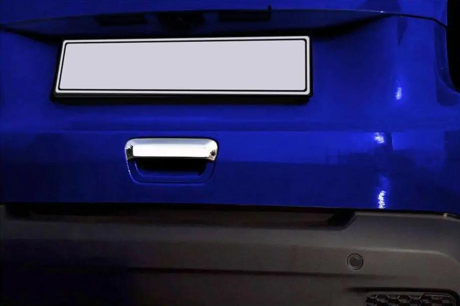 Jeep Renegade 2014– RVS sierlijst voor achterklep-/bagageklephendel 2019+ Image