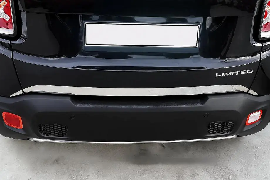 Jeep Renegade 2014– Bagagerandlijst 2019 (3 stuks, RVS) Image