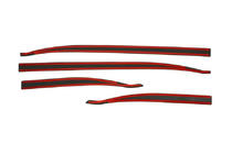 Jeep Renegade 2014– Deurstripset (4 stuks, carbon) foto 3