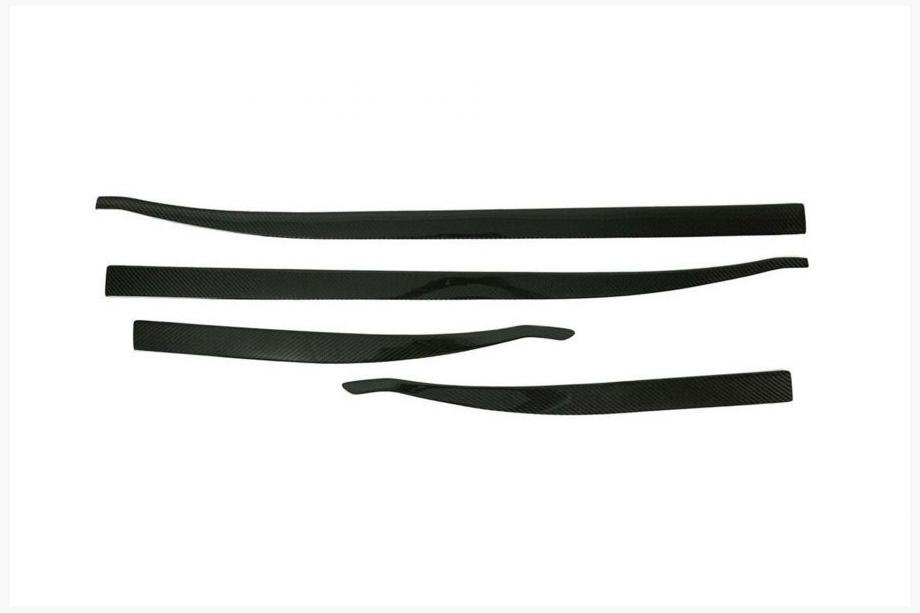 Jeep Renegade 2014– Deurstripset (4 stuks, carbon) Image