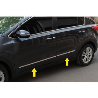 RVS deurlijsten (set 4 st.) Kia Sportage 2010–2015 foto 1