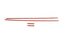 Smart 2014– Deurstrips set (4-delig, RVS) foto 3