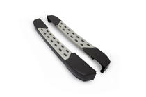 Mercedes Sprinter W901/902/903/904/905 1995–2006 DOT-Line side steps achter het wiel (2 stuks, aluminium) foto 3