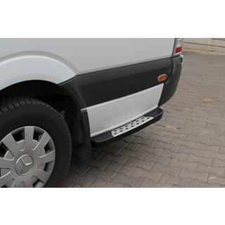 DOT-Line side steps achter het wiel (2 stuks, aluminium) Mercedes Sprinter W901/902/903/904/905 1995–2006 foto 1