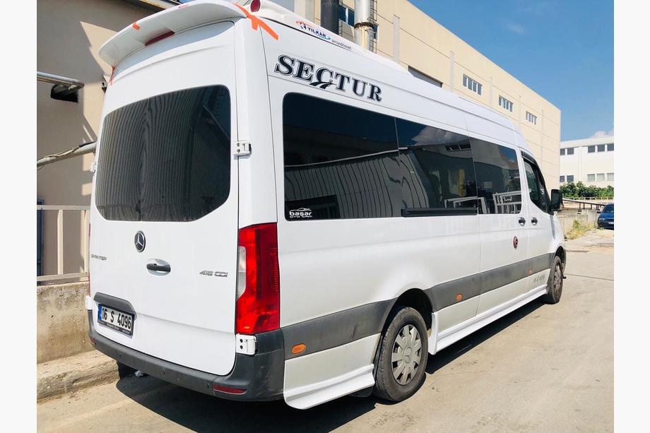 Mercedes Sprinter W907/W910 2018– Side skirts set (spuitklaar) L4 - Extra Lang Foto 4