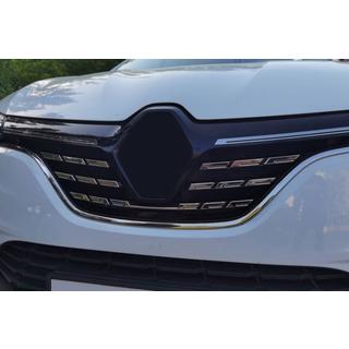 RVS sierlijsten voor radiateurgrille 2021+ (set 5 stuks) Renault Megane IV 2016–2025 foto 2