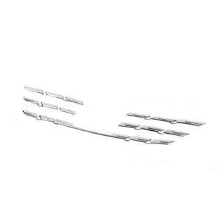 RVS sierlijsten voor radiateurgrille 2021+ (set 5 stuks) Renault Megane IV 2016–2025 foto 4
