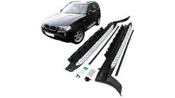 BMW X3 E83 2003–2010 Cixtai side steps (set van 2, aluminium) foto 3