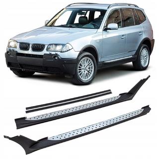 Cixtai side steps (set van 2, aluminium) BMW X3 E83 2003–2010 foto 1