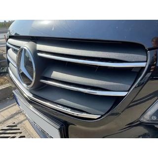 Grille sierlijsten 2020+ (5 stuks, RVS) Mercedes Vito/V-klasse W447 2014– foto 3
