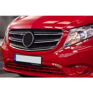 Grille sierlijsten 2020+ (5 stuks, RVS) Mercedes Vito/V-klasse W447 2014– foto 1