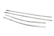 Mercedes X-klasse 2017–2020 Onderste raamlijsten (set 4 stuks, RVS) foto 2