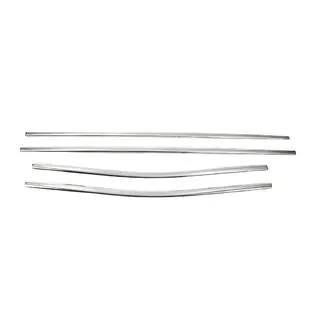 Onderste raamlijsten (set 4 stuks, RVS) foto 3