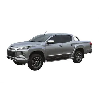 Deurstrips (4 stuks, RVS) Mitsubishi L200 2015–2024 foto 1