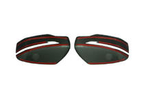 Nissan Qashqai 2014–2021 Spiegelkappen van echt carbon (set 2 stuks) foto 3