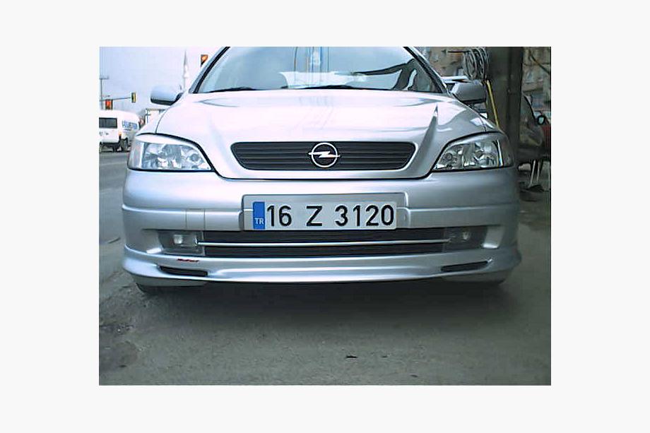 Opel Astra G Classic 1998–2012 Voorste onderlip Sedan (spuitklaar) Image