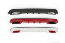 Opel Corsa E 2015–2019 Achterdiffuser afdekking (spuitklaar) foto 2