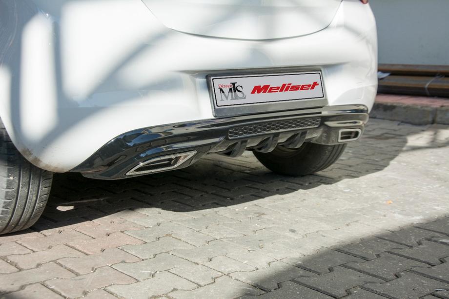 Opel Corsa E 2015–2019 Achterdiffuser afdekking (spuitklaar) Image